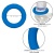 Синее эрекционное кольцо Link Up Ultra-Soft Max