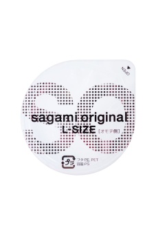 Ультратонкие полиуретановые презервативы Sagami Original 002 размера L 10 шт