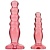 Набор из двух розовых анальных втулок Crystal Jellies Anal Trainer Kit