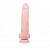 Телесный фаллоимитатор на присоске Super Dildo - 21,5 см.