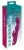 Фиолетовый вибратор G-Spot Rabbit Vibrator для стимуляции зон G и A - 23,6 см.