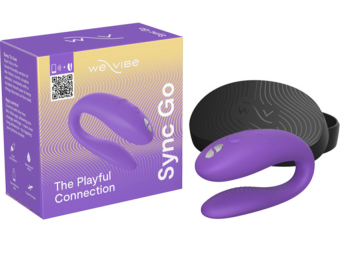 Вибратор для пар We-Vibe Sync Go фиолетовый
