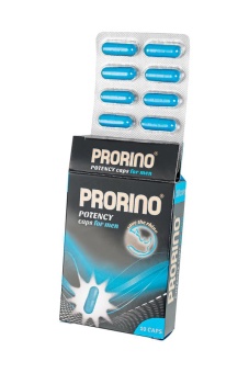 Энергетические капсулы Ero Prorino black line Libido, мужские, 10 шт.