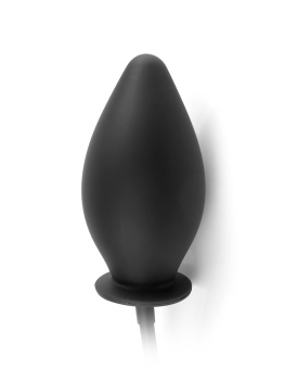 Анальная пробка расширитель Pipedream Anal Fantasy Collection Inflatable Silicone Plug черная - 10,8 см
