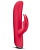 Красный перезаряжаемый вибромассажёр VILAIN BIANCA BERRY - 18 см.