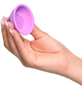 Фиолетовые вибростимуляторы на соски Pipedream Vibrating Nipple Suck-Hers