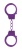 Фиолетовые наручники OUCH! Purple