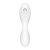 Вибратор с вакуумной стимуляцией Satisfyer Curvy Trinity 5+ и управлением от приложения белый