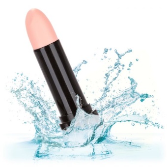 Вибратор в форме розовой помады Coco Hide Play Lipstick