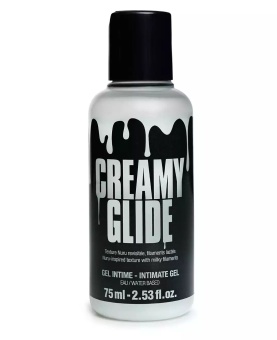 Лубрикант на водной основе Creamy Glide с консистенцией спермы - 75 мл.