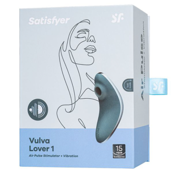 Вакуумный вибростимулятор Satisfyer Vulva Lover 1 тёмно-бирюзовый