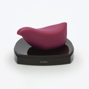 Минивибратор птичка Tenga Iroha+ Tori бордовый