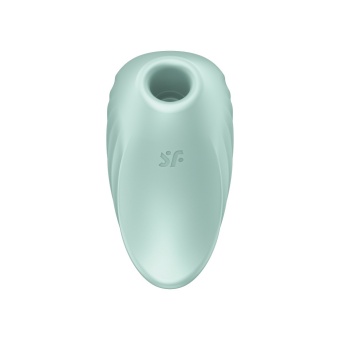 Вакуумный вибростимулятор Satisfyer Pearl Diver мятный