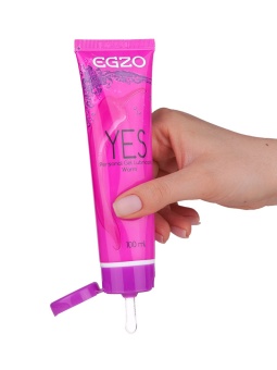 Согревающий лубрикант на водной основе Egzo Yes - 100 мл
