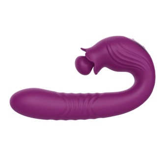 Вибратор со стимуляцией зоны G Selove Campanula фиолетовый