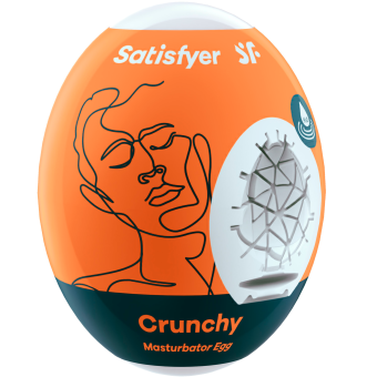 Мини-мастурбатор яйцо Satisfyer Masturbator Egg Crunchy