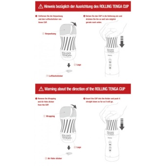 Мастурбатор Tenga Gyro Roller Cup Gentle