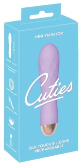 Мини-вибратор Cuties сиреневый - 12,5 см