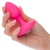 Анальная вибропробка с кристаллом Cheeky Gems Vibrating Probe Medium розовая