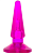 Простая анальная пробка Toyfa Butt Plug фиолетовая