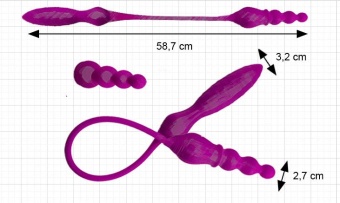 Двойной вибратор 2X Double Vibrator с дистанционным управлением