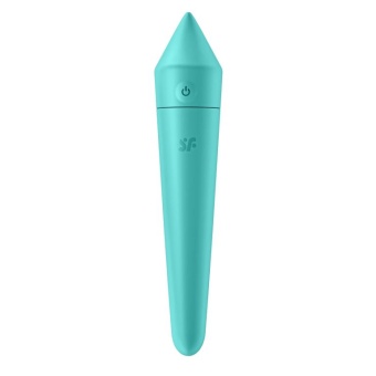 Вибропуля Satisfyer Ultra Power Bullet 8 с управлением от приложения бирюзовая