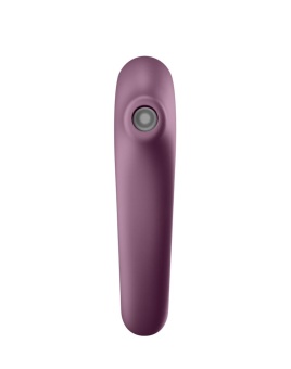 Вакуумно-волновой вибратор с приложением Satisfyer Dual Kiss фиолетовый
