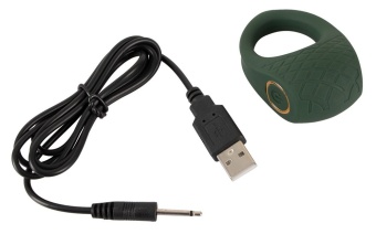 Виброкольцо Emerald Love Luxurious