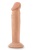 Телесный фаллоимитатор-реалистик 6 Inch Posable Dildo - 16,5 см.
