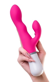Управляемый со смартфона вибратор-кролик Lovense Nora розовый