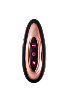 Телесный реалистичный вибратор-пульсатор - 23 см.