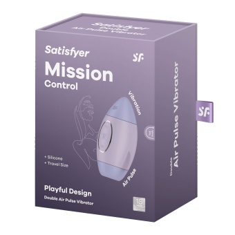 Вакуумно-волновой вибростимулятор Satisfyer Mission Control сиреневый