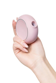 Круглый вакуумный вибростимулятор Satisfyer Pro To Go 3 розовый