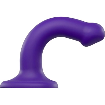 Фаллоимитатор Strap-On-Me Dildo Dual Density Semi-Realistic S 14,7 см фиолетовый
