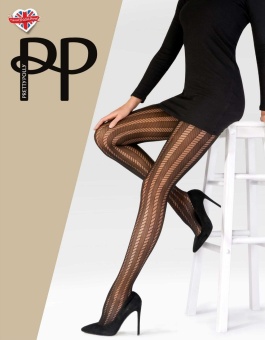 Колготки с зигзагами ZigZag Pattern Tights