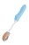 Голубой силиконовый вибратор Bluebell - 18,5 см.