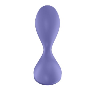 Анальная вибропробка Sweet Seal Satisfyer с управлением через приложение фиолетовая