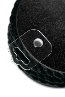 Черная веревка для шибари на катушке - 10 м.