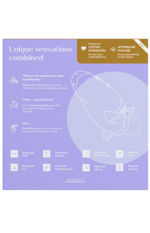 Вибратор с бесконтактной стимуляцией клитора Womanizer DUO 2 сиреневый