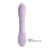 Сиреневый гибкий вибратор-кролик Rosolyn - 19 см.