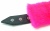 Оковы на ноги с розовым мехом BDSM Light