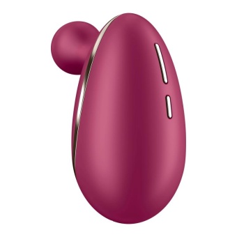 Мини-вибратор с круглым кончиком Satisfyer Spot On 1 малиновый