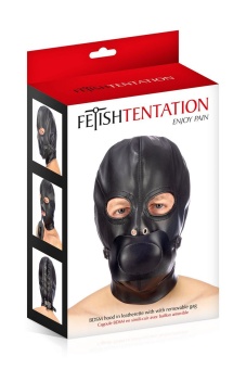 Маска-шлем Fetish Tentation с кляпом