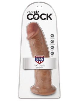 Фаллоимитатор на присоске King Cock 26 см мулат