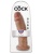 Фаллоимитатор на присоске King Cock 26 см мулат