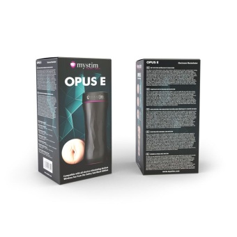 Мастурбатор с электростимуляцией Mystim Opus E вагина