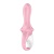 Анальный расширяемый вибратор Satisfyer Air Pump Booty 5 с приложением розовый