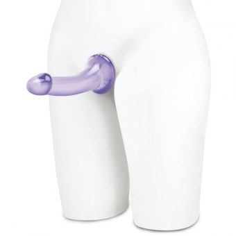 Фиолетовый безремневой страпон Lux Fetish Strapless Strap-on