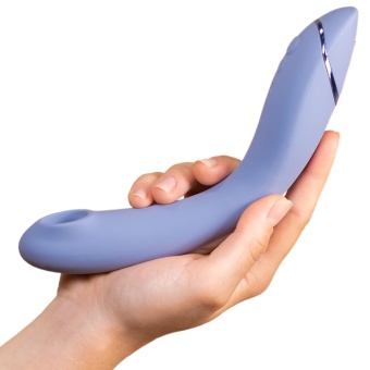 Вибратор с вакуумной стимуляцией для зоны G Womanizer OG 17,7 см сиреневый