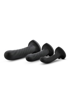 Набор из 3 стимуляторов со спиралевидным рельефом Twist Kit